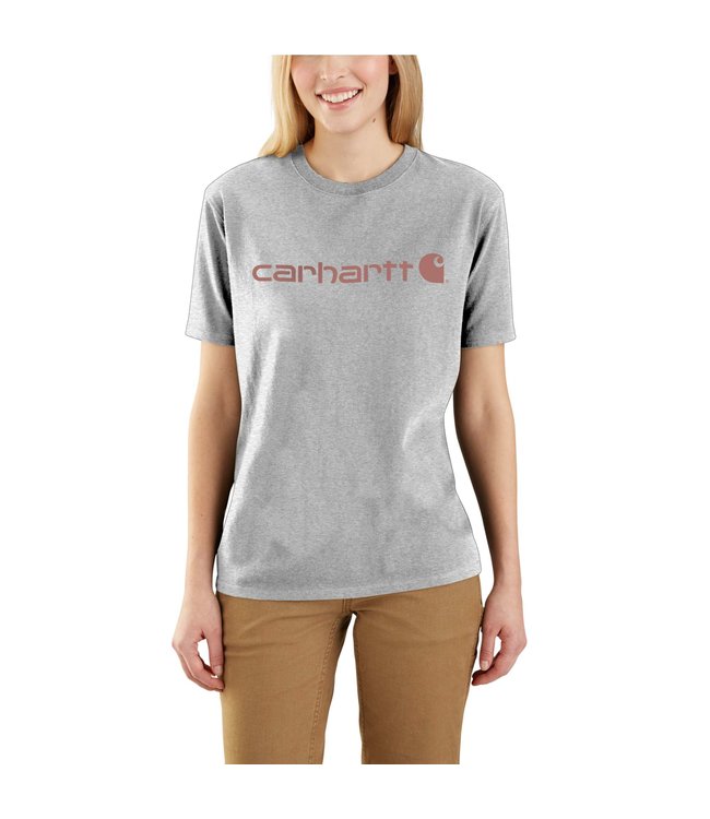 Carhartt Women's Wk195 Workwear Logo Short T-Shirt Carhartt Women's Wk195 Workwear Logo Short T-Shirt