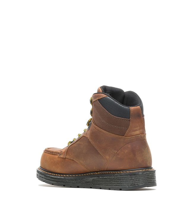 Wolverine Men's HellCat Ultraspring Moc Toe Soft Toe Wedge 6" Work Boot W210001