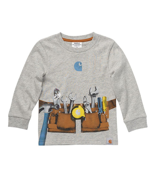 Carhartt Boy's Infant/Toddler Long-Sleeve Toolbelt T-Shirt CA8497