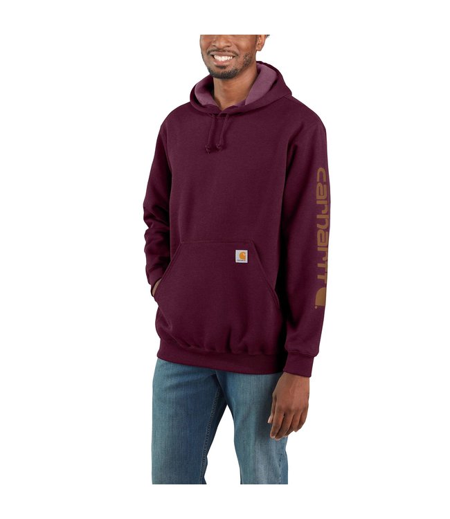 Carhartt Men's Midweight Hooded Logo Sweatshirt K288