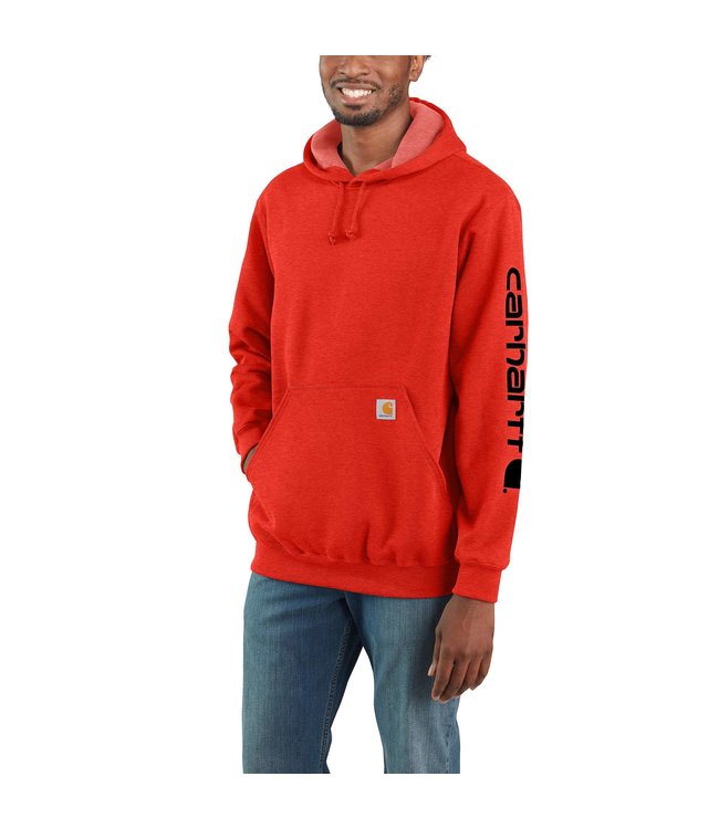 Carhartt Men's Midweight Hooded Logo Sweatshirt K288