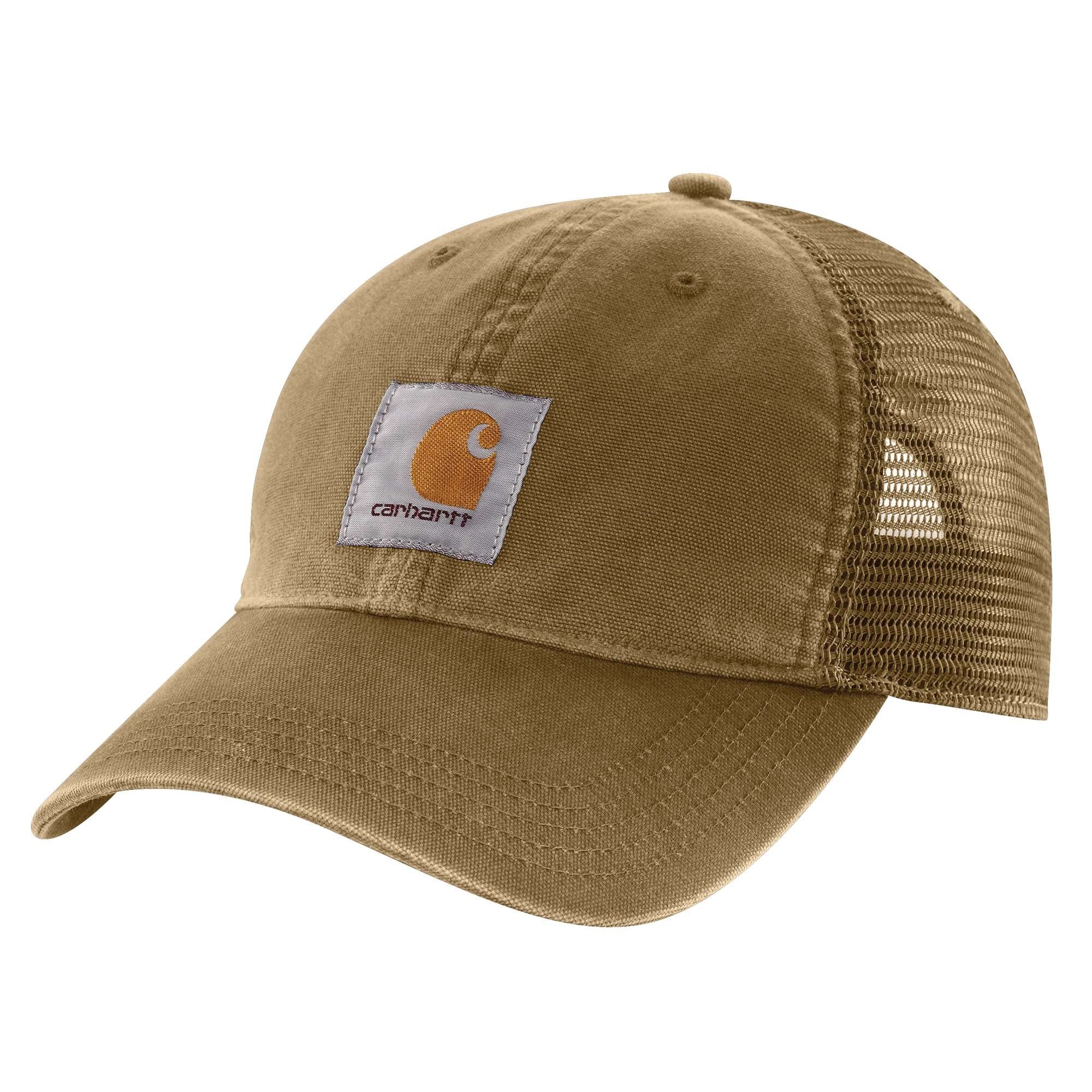 Carhartt Men's 105522 Canvas Camo Cap - One Size Fits All - Mossy