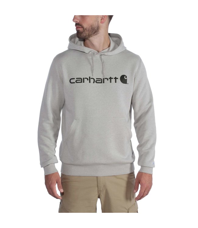 Carhartt Mens Force Delmont Signature Graphic Hooded Sweatshirt