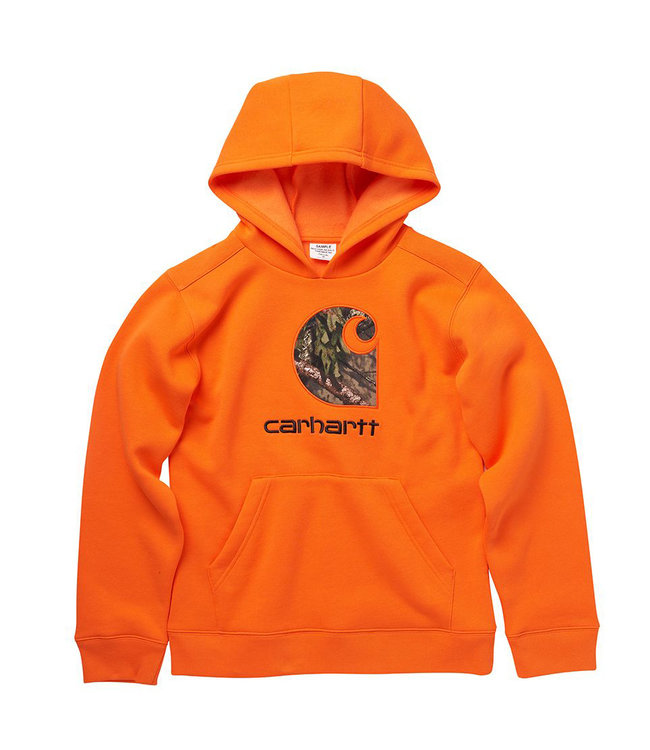 Carhartt Boy's Fleece Long Sleeve Brandmark Sweatshirt CA6199