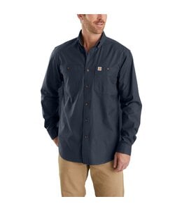 Carhartt Men's Rugged Flex Relaxed Fit Midweight Canvas Long-Sleeve Shirt 103554