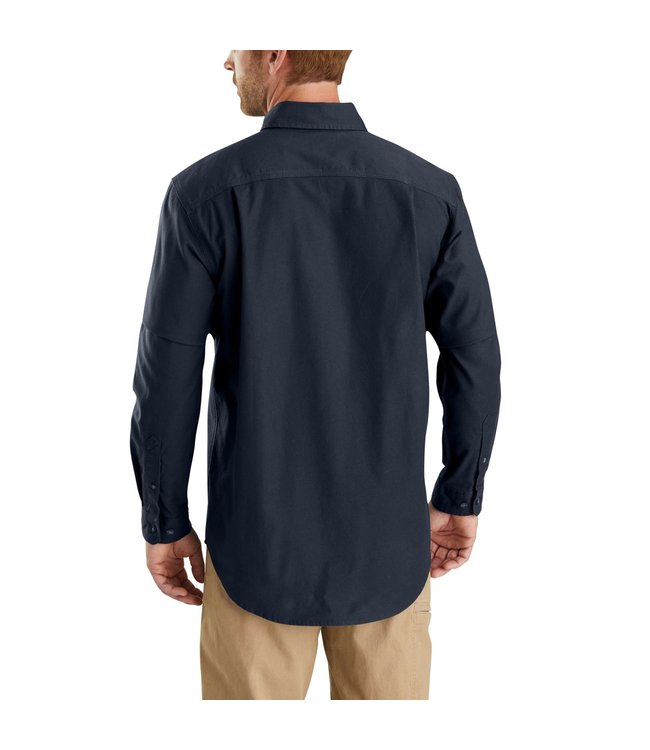 Carhartt Men's Rugged Flex Relaxed Fit Midweight Canvas Long-Sleeve Shirt 103554