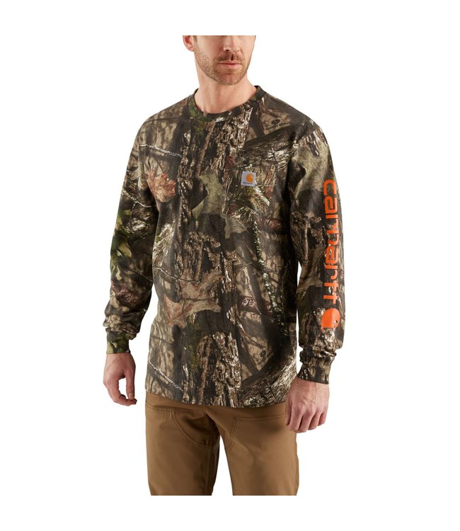 Carhartt Men's Workwear Graphic Camo Sleeve Long Sleeve T-Shirt 101776