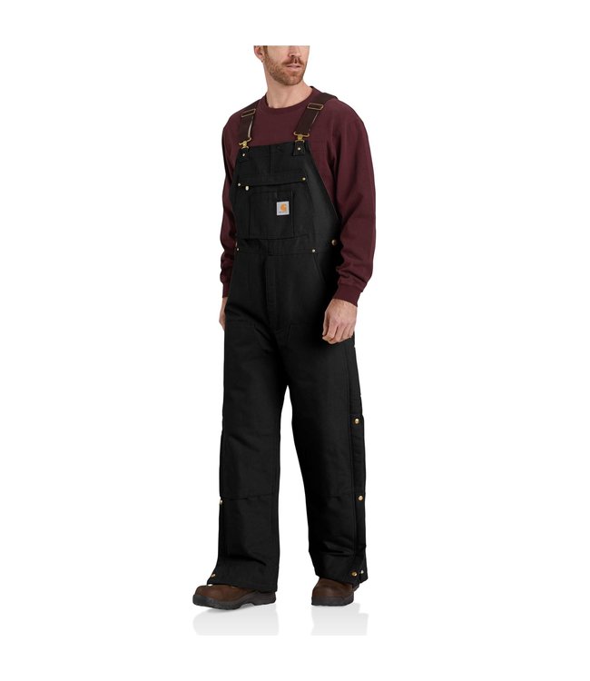 Carhartt Men's Loose Fit Firm Duck Insulated Bib Overall 104393