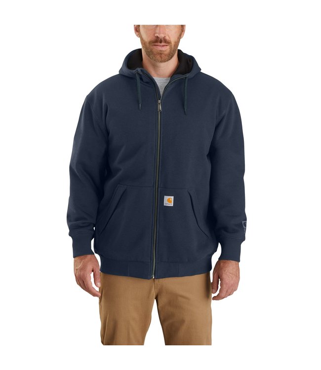 Carhartt Men's Rain Defender Thermal Lined Zip Sweatshirt - Traditions ...