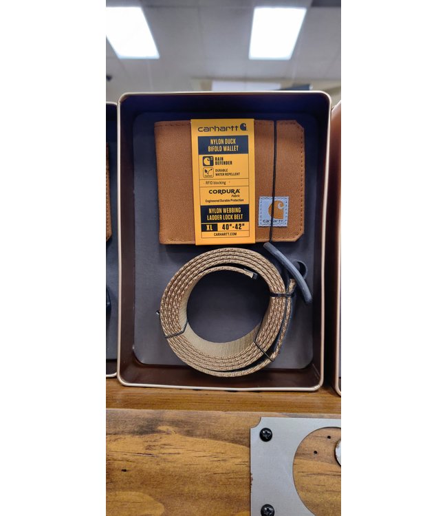 Carhartt Men's Carhartt Belt And Wallet Gift Tin A00057800