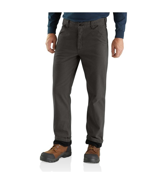 Carhartt Men's Rugged Flex Rigby Dungaree Knit Lined Pant 103342