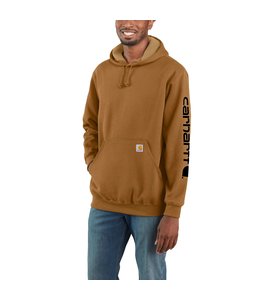 Carhartt Men's Midweight Hooded Logo Sweatshirt K288