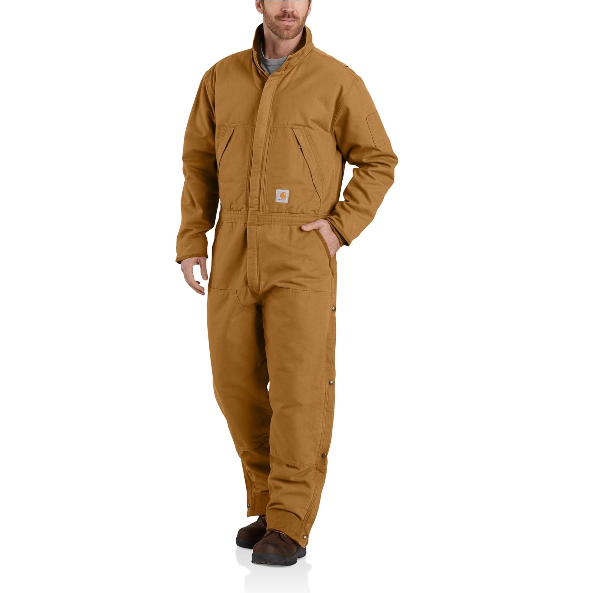 Carhartt Men's Loose Fit Washed Duck Insulated Coverall - Traditions  Clothing & Gift Shop