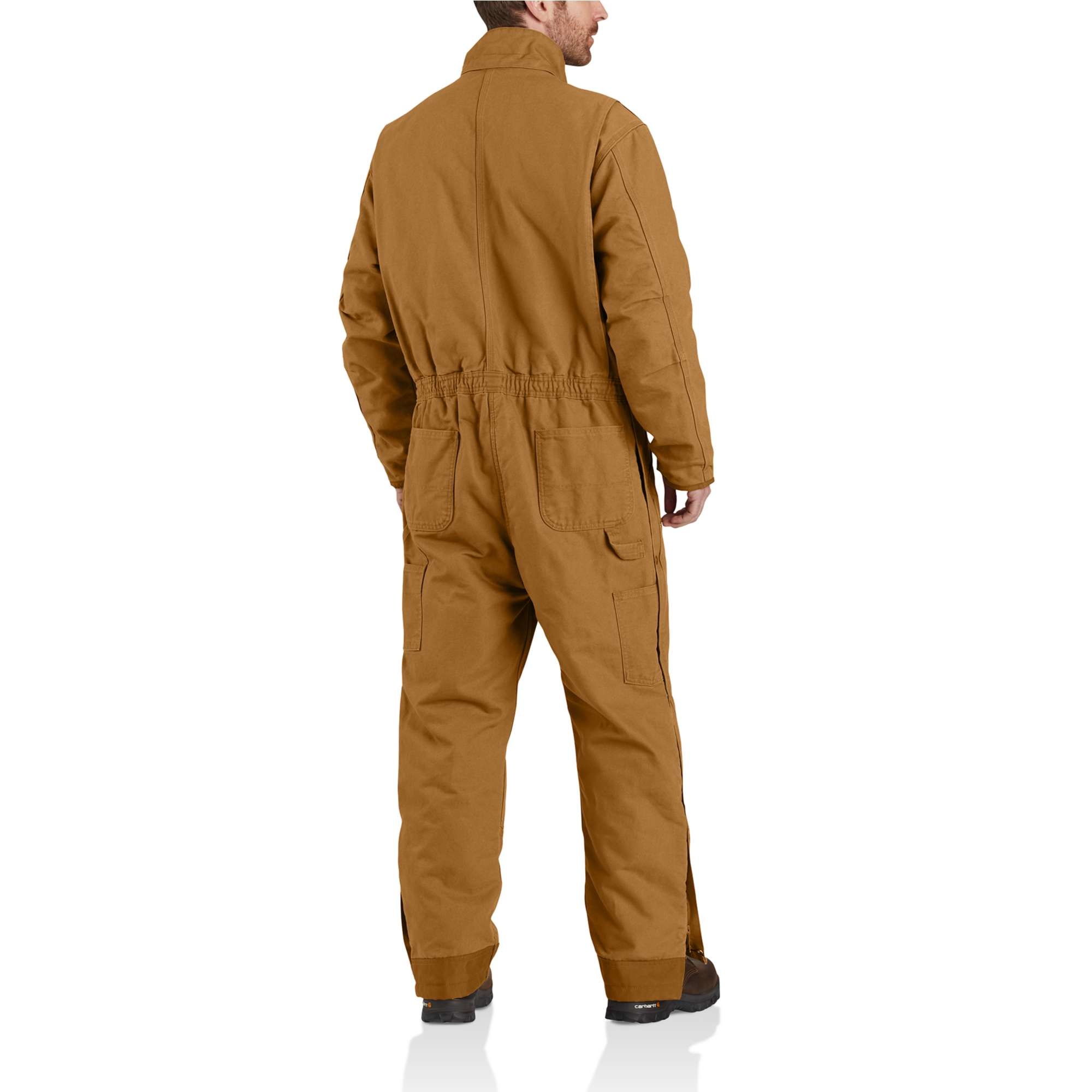 Men's Loose Fit Washed Duck Insulated Coverall 104396