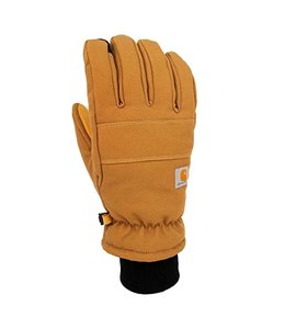 Carhartt Men's Insulated Duck/Synthetic Leather Knit Cuff Glove GL0781-M