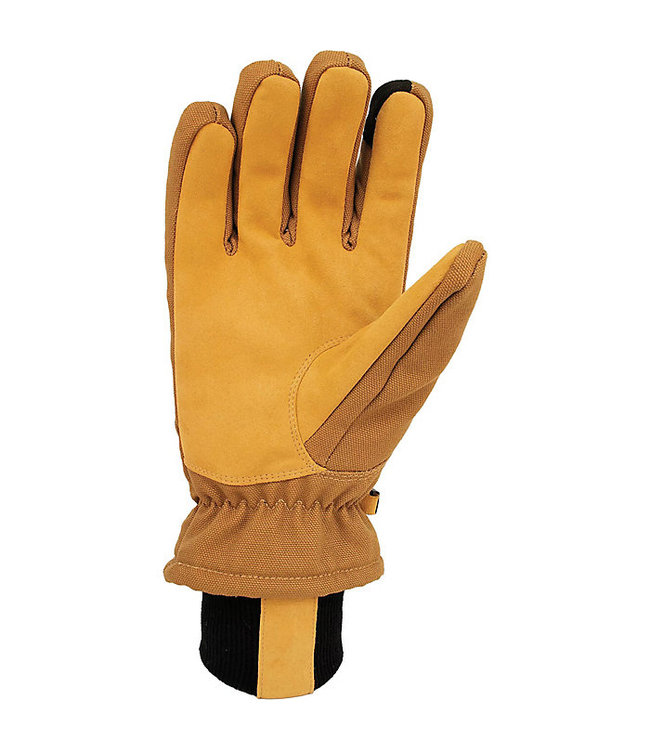 Carhartt Women's Insulated Duck/Synthetic Leather Knit Cuff Glove GL0781W