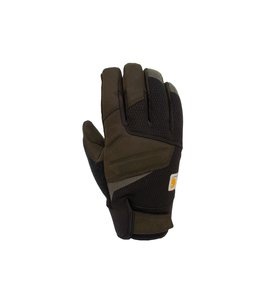 Carhartt Men's Wind Fighter Insulated Synthetic Leather Secure Cuff Gloves GL0783-M
