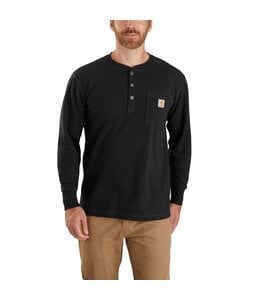 Carhartt Men's Relaxed Fit Heavyweight Long-Sleeve Henley Pocket Thermal Shirt 104429