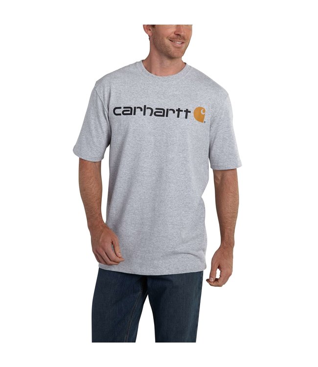 Carhartt Men's Short-Sleeve Logo T-Shirt K195