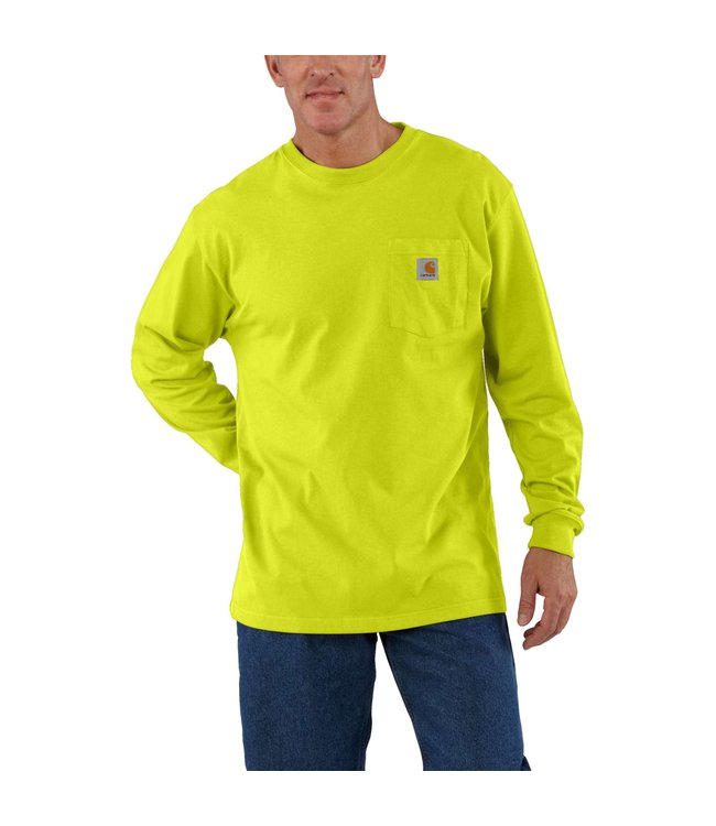 Carhartt Men's Workwear Long-Sleeve Pocket T-Shirt K126