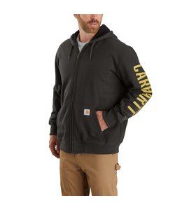 Carhartt Men's Rain Defender Original Fit Fleece Lined Logo Graphic Sweatshirt 104637