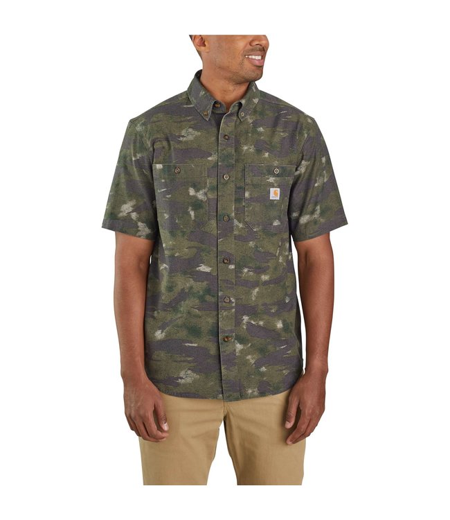 Carhartt Men's Rugged Flex Relaxed Fit Lightweight Short-Sleeve Shirt