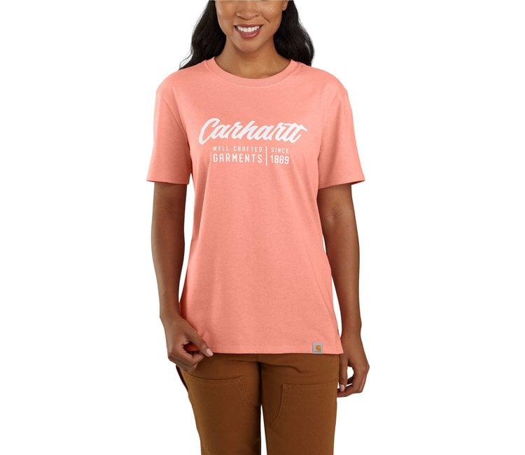 Carhartt Women's Relaxed Fit Lightweight Short-Sleeved Logo T-Shirt -  Traditions Clothing & Gift Shop