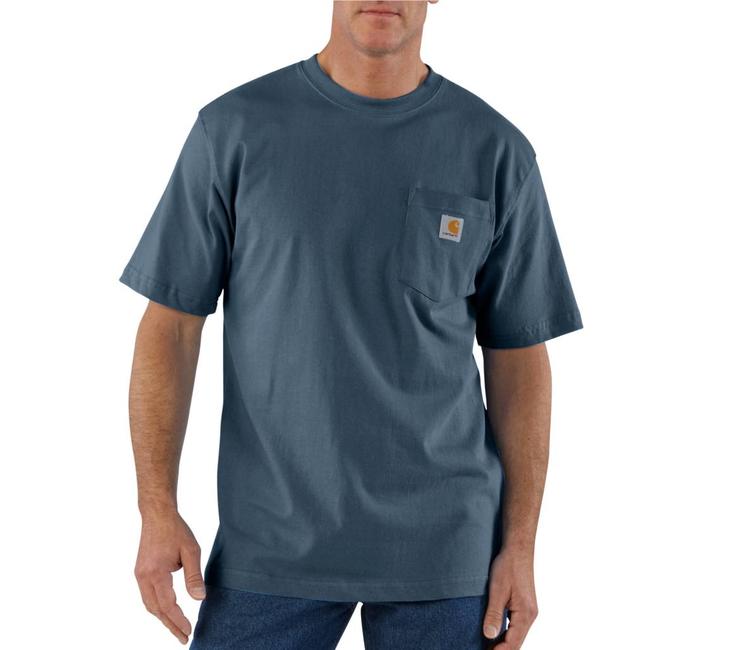 Carhartt K87 T-Shirt for Men in North Woods Green