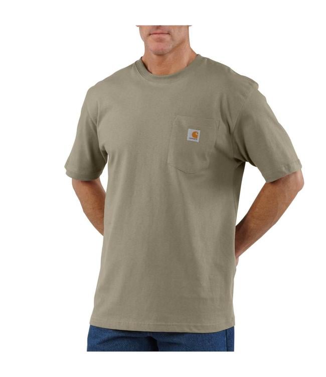 Carhartt Men's Loose Fit Heavyweight Short-Sleeve Pocket T-Shirt K87