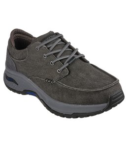 Skechers Men's Relaxed Fit: Arch Fit Ripple - Poliver Shoe 204582 BLK