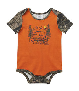 Carhartt Boy's Infant Short-Sleeve Live Wild Bodysuit CA6255