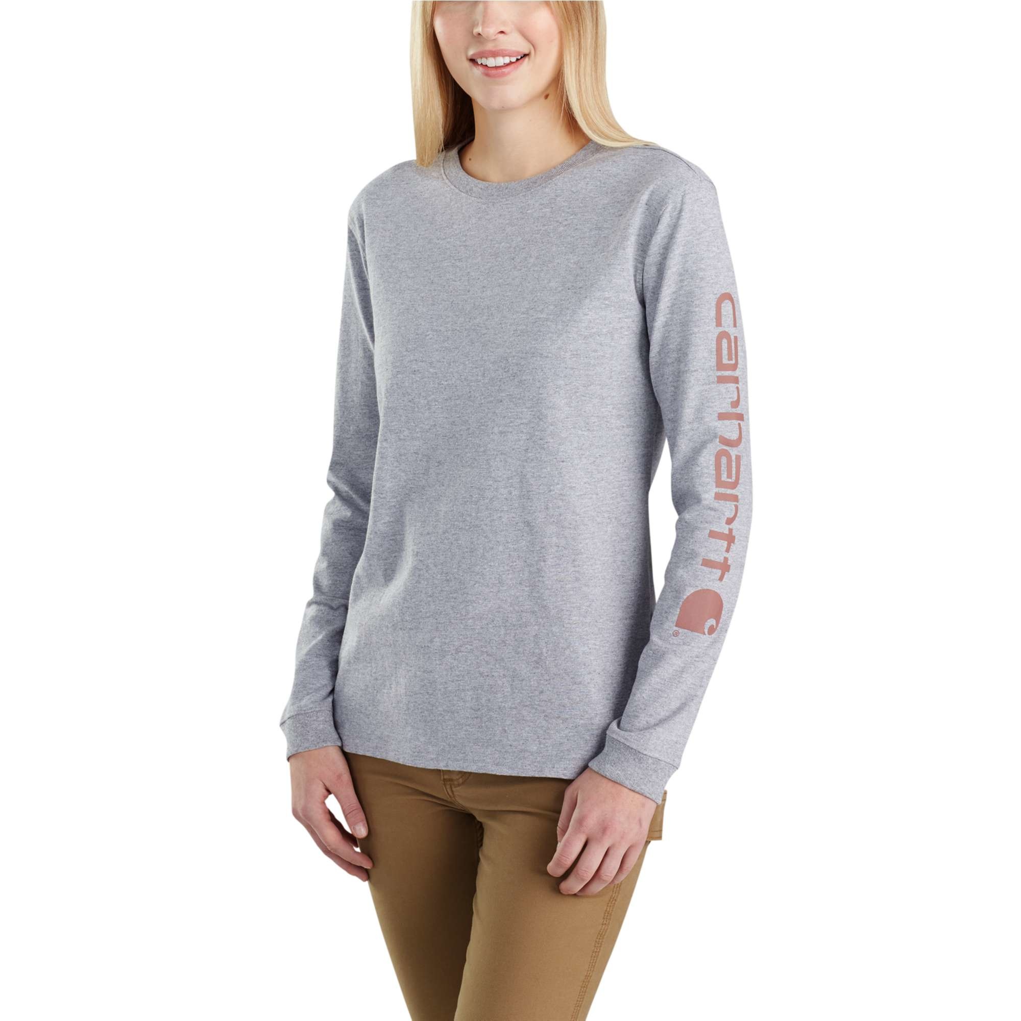 WK231 Workwear Sleeve Logo Long-Sleeve 