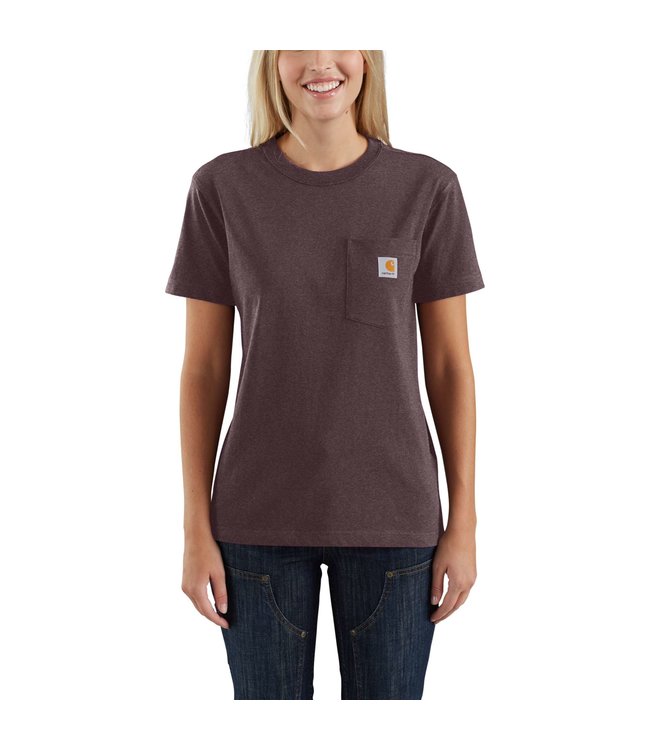Carhartt Women's Loose Fit Heavyweight Short-Sleeve Pocket T-Shirt 103067