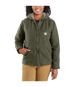 Carhartt Women's Washed Duck Sherpa Lined Jacket 104292