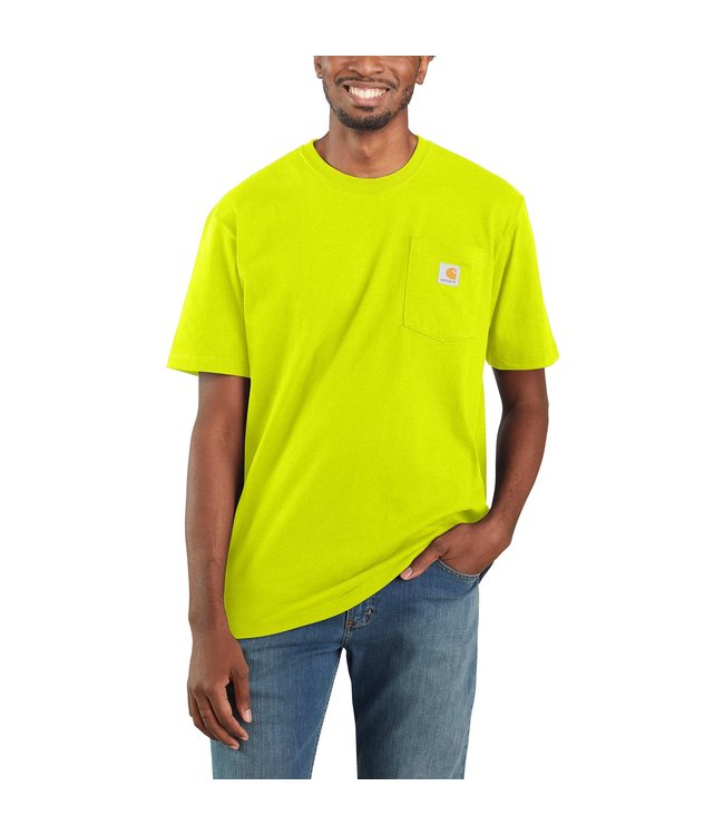 Carhartt Men's Loose Fit Heavyweight Short-Sleeve Pocket T-Shirt K87