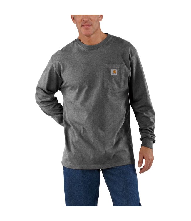 Carhartt Men's Workwear Long-Sleeve Pocket T-Shirt K126
