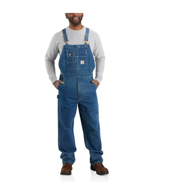 Men's Loose Fit Denim Bib Overall 104672