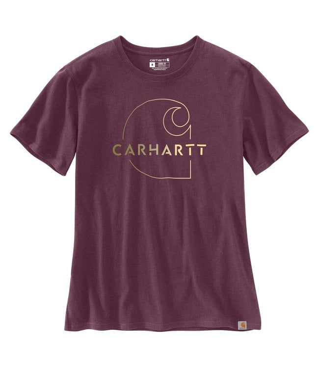 Carhartt Women's Loose Fit Heavyweight Short-Sleeve Graphic T-Shirt 105600