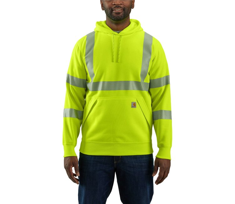 Carhartt Men s High Vis Loose Fit Midweight Class 3 Sweatshirt