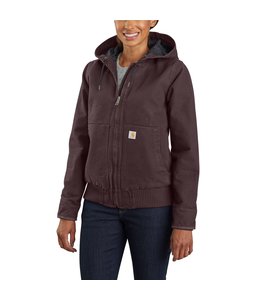 Carhartt Women's Loose Fit Washed Duck Insulated Biberall