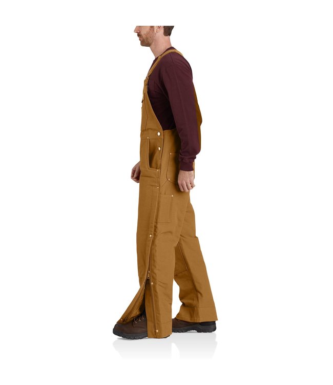Carhartt Men's Loose Fit Firm Duck Insulated Bib Overall 104393