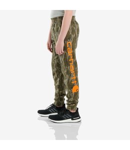 Carhartt Boy's Youth Logo Fleece Camo Sweatpant CK8409