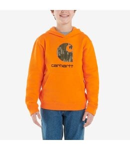 Carhartt Boy's Long-Sleeve Camo "C" Sweatshirt CA6294