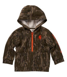 Carhartt Boy's Infant/Toddler Long-Sleeve Half-Zip Camo Sweatshirt CA6346