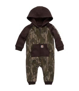 Carhartt Boy's Infant Fleece Long Sleeve Zip-Front Camo Coverall CM8719