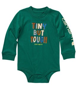 Carhartt Boy's Infant Long-Sleeve Tiny But Tough Bodysuit CA6308