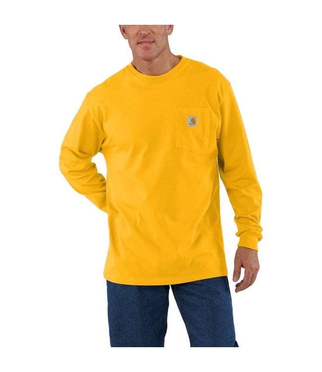 Carhartt Men's Workwear Long-Sleeve Pocket T-Shirt K126