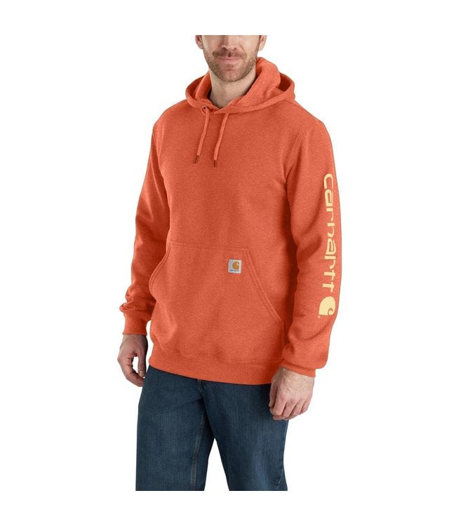 Carhartt Men's Midweight Hooded Logo Sweatshirt - Traditions Clothing ...