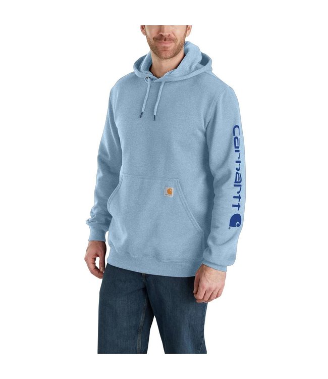 Carhartt Men's Midweight Hooded Logo Sweatshirt - Traditions Clothing ...