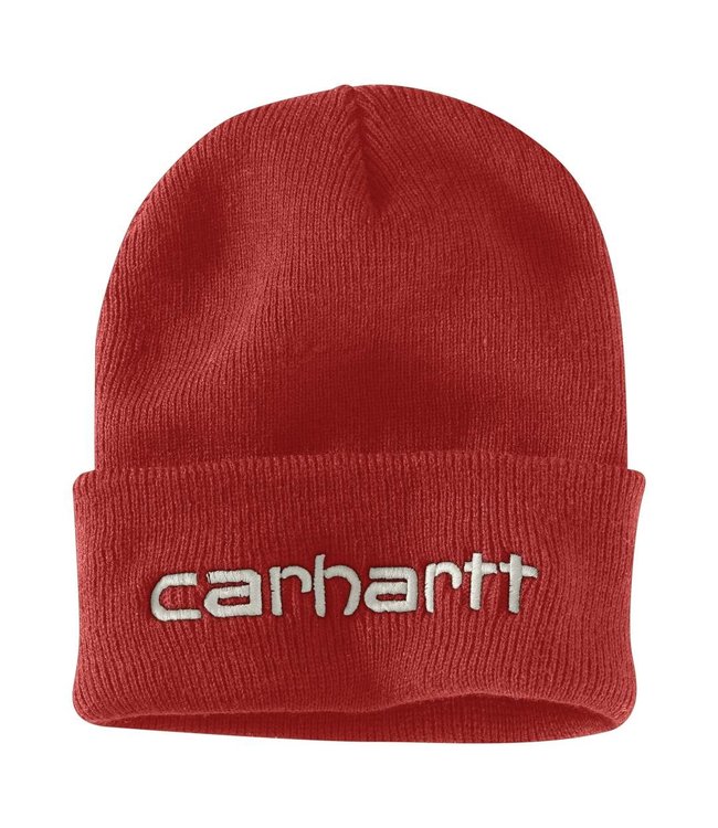 Carhartt Unisex Knit Insulated Logo Graphic Cuffed Beanie 104068